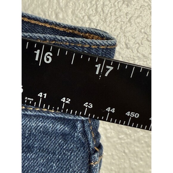 Old Navy Men's Loose Built In Tough Flex Jeans 36X32 Dark Denim *Actual 34X29.5 - Picture 7 of 9